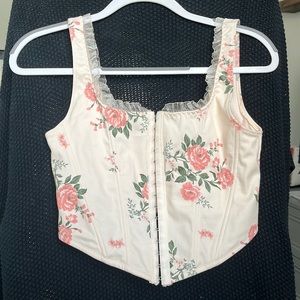 Altar’d state Floral Corset